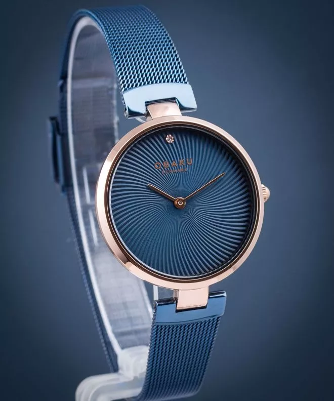 Zegarek damski Obaku Diamant Ocean V256LXVLML