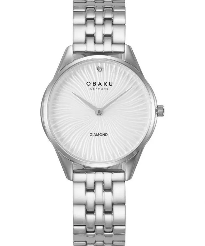 Zegarek damski Obaku Diamond V297LXCISC