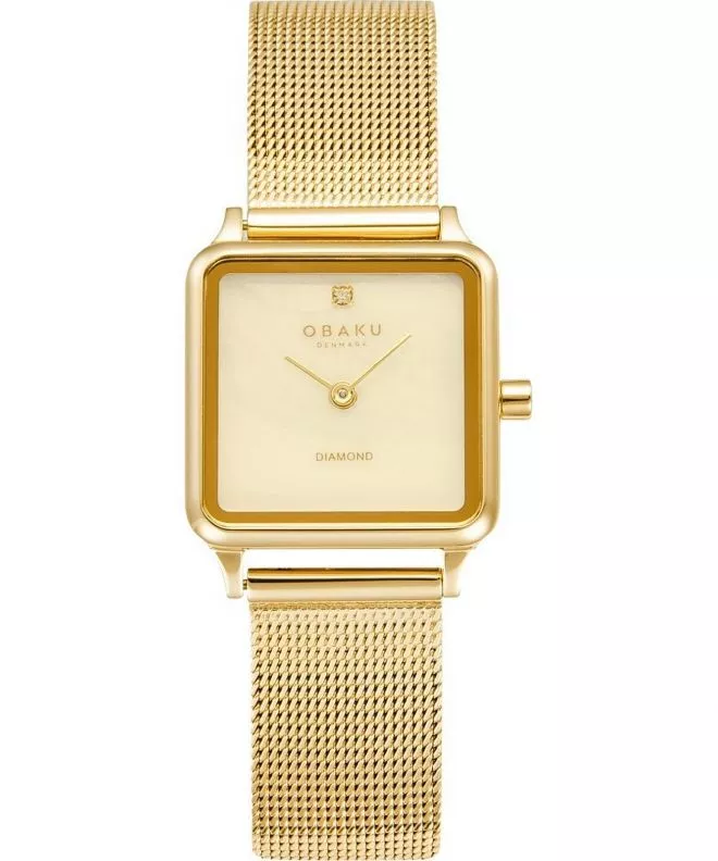 Zegarek damski Obaku Diamond V301LXGGMG