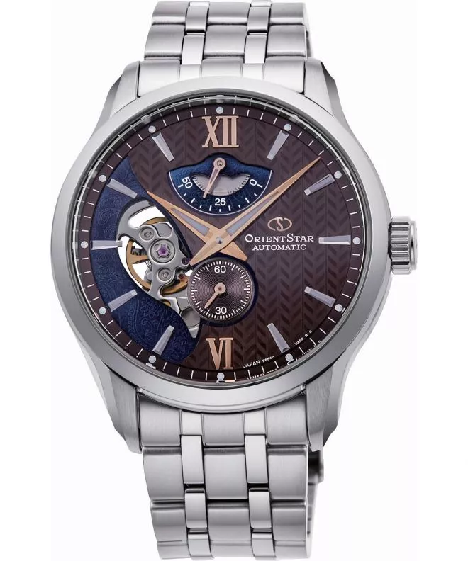 Zegarek męski Orient Star Contemporary Open Heart Automatic RE-AV0B02Y00B