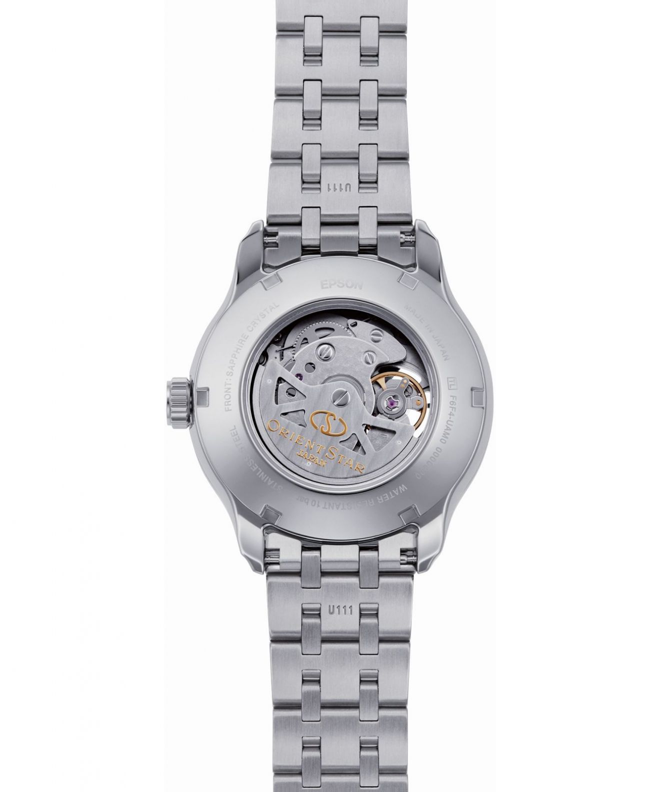 Orient Contemporary RE-AV0B03B00B - Orologio Automatico Uomo In Acciaio, Quadrante Semi-Scheletrato, Vetro Zaffiro