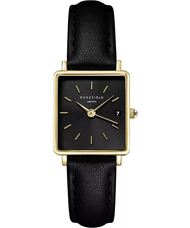 Zegarek damski Rosefield Boxy XS Black QBBLG-Q53