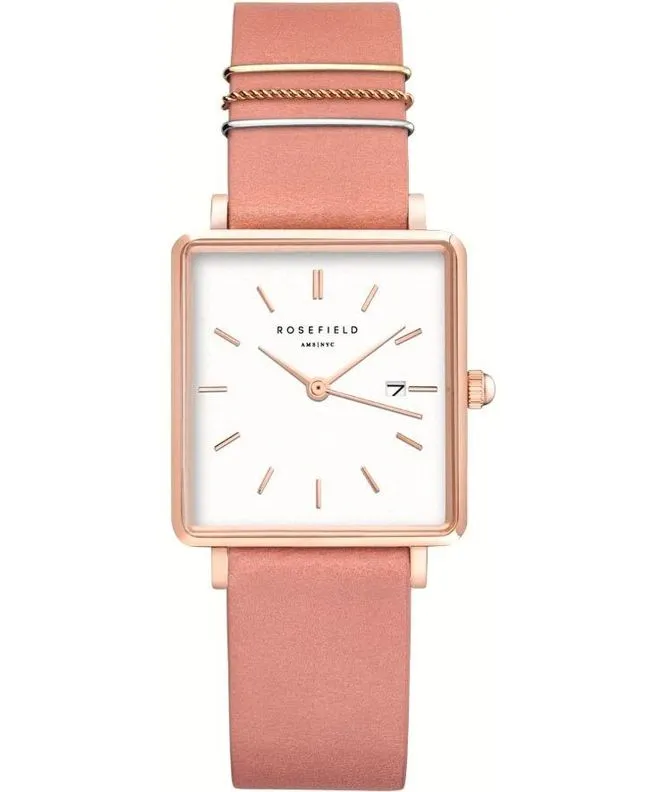 Zegarek damski Rosefield The Boxy QOPRG-Q026