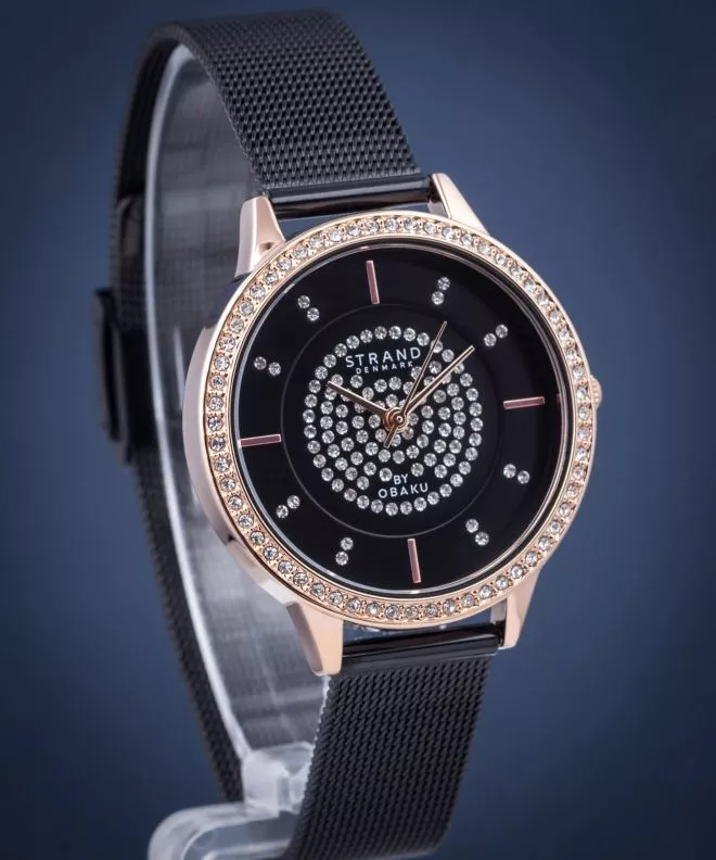Zegarek damski Strand by Obaku Fjord S711LXVBMB