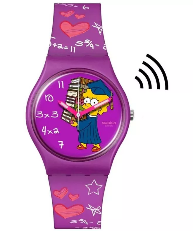 Zegarek damski Swatch Class Act Pay SO28Z119-5300