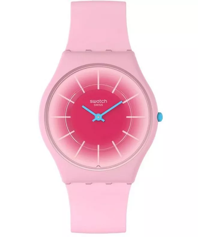 Zegarek damski Swatch Ultra Slim Radiantly Pink SS08P110