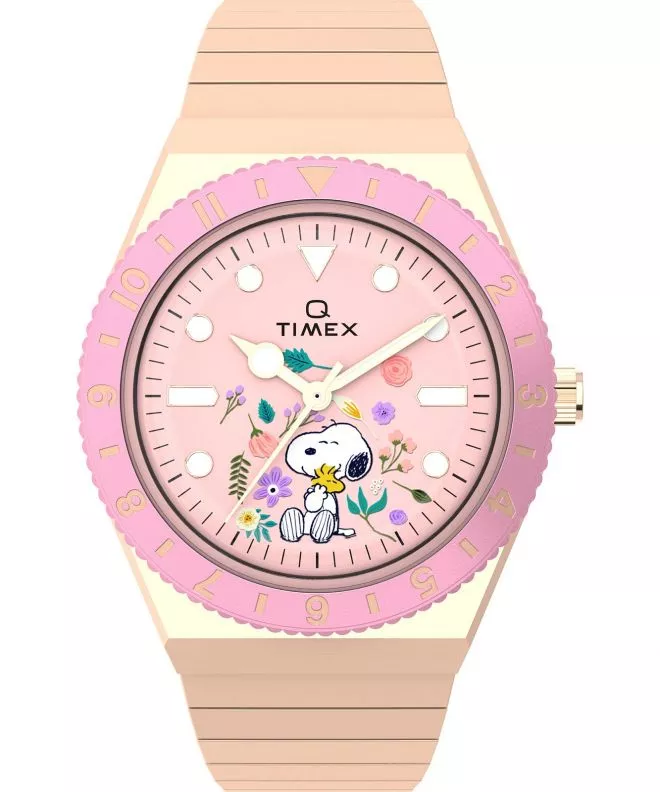 Zegarek damski Timex X Peanuts® Q Timex® In Bloom TW2W83800
