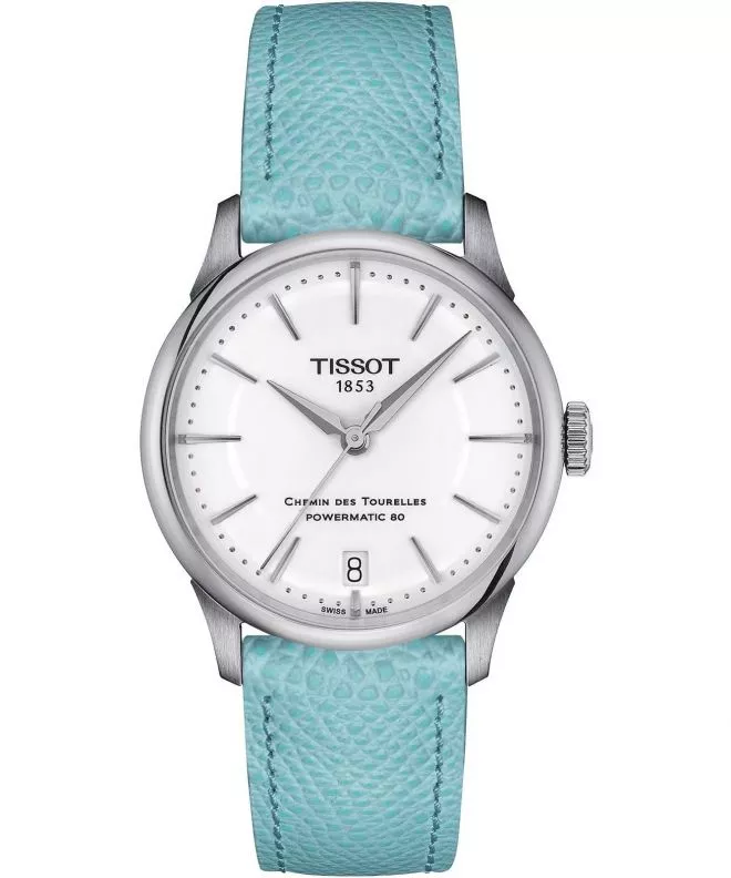Zegarek damski Tissot Chemin des Tourelles Powermatic 80 T139.207.16.011.00 (T1392071601100)