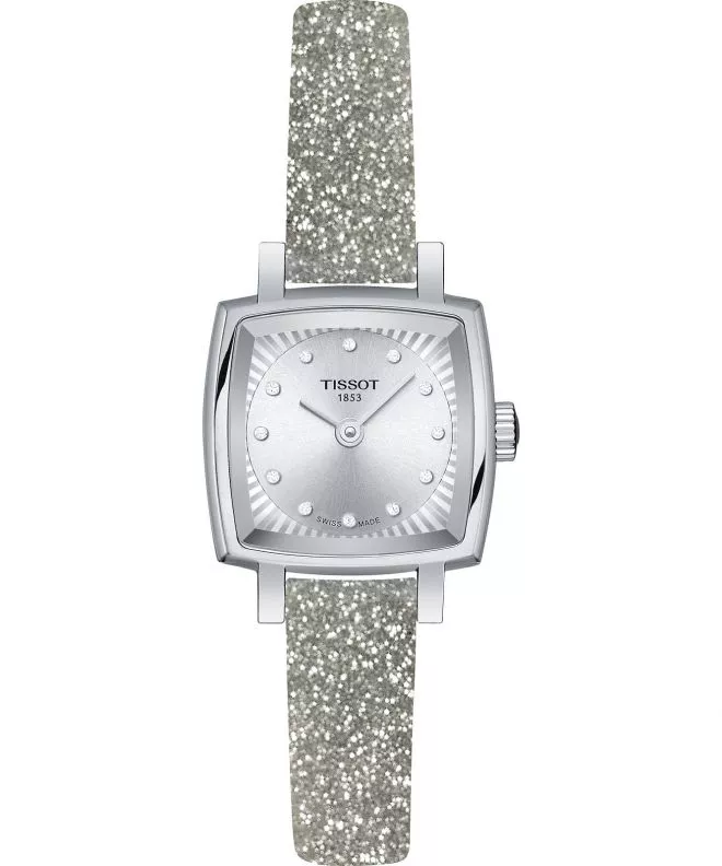 Zegarek damski Tissot Lovely Square Festive KIT Diamonds T058.109.17.036.02 (T0581091703602)
