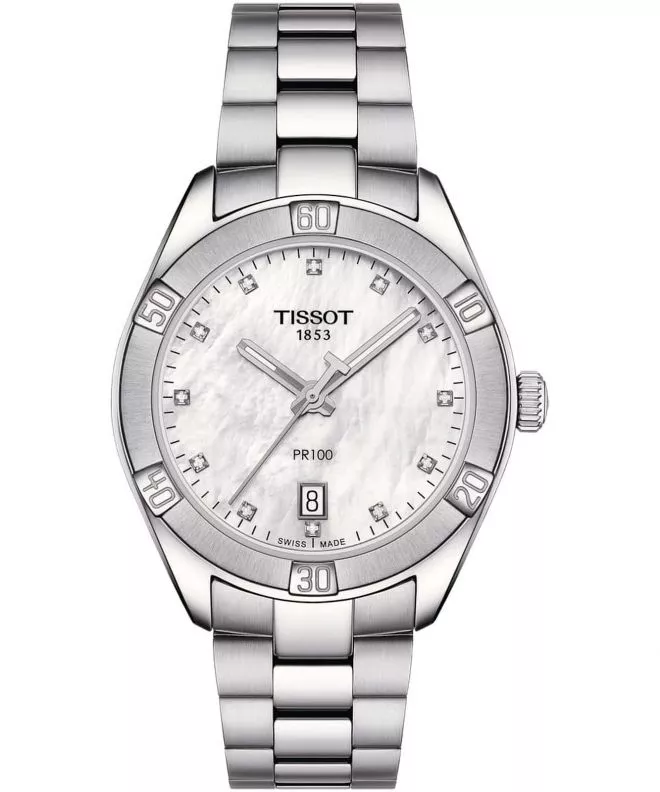 Zegarek damski Tissot PR 100 Sport Chic T101.910.11.116.00 (T1019101111600)