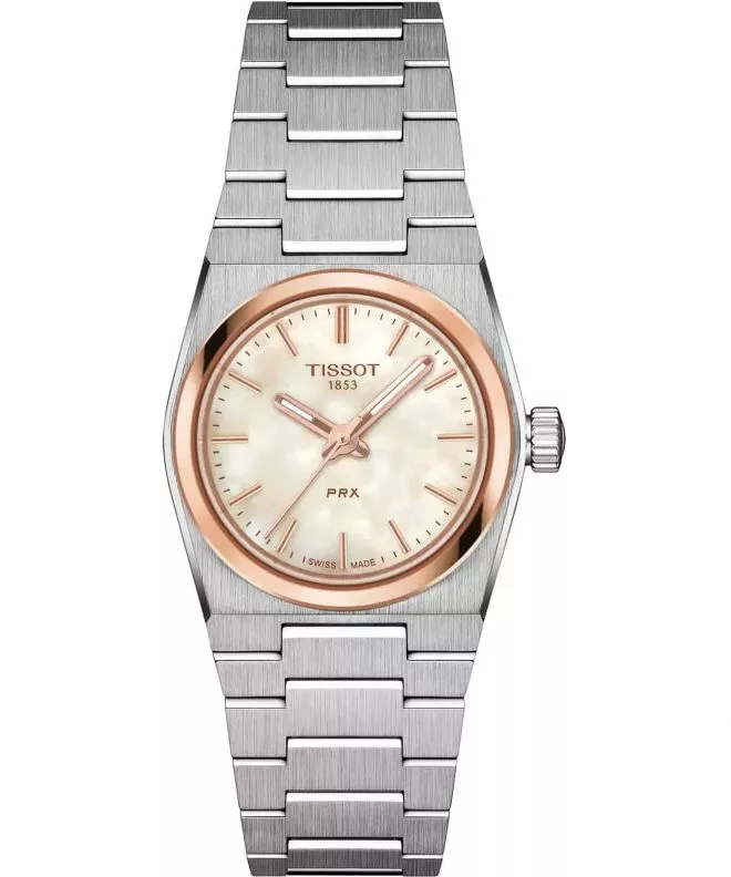 Zegarek damski Tissot PRX 25mm T137.010.21.111.00 (T1370102111100)