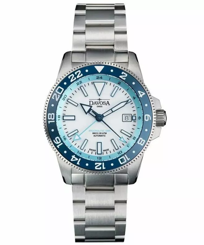 Zegarek męski Davosa Argonautic World Traveller Automatic 161.542.40
