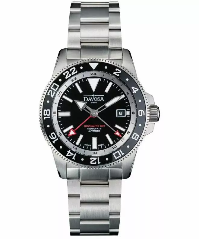 Zegarek męski Davosa Argonautic World Traveller Automatic 161.542.50