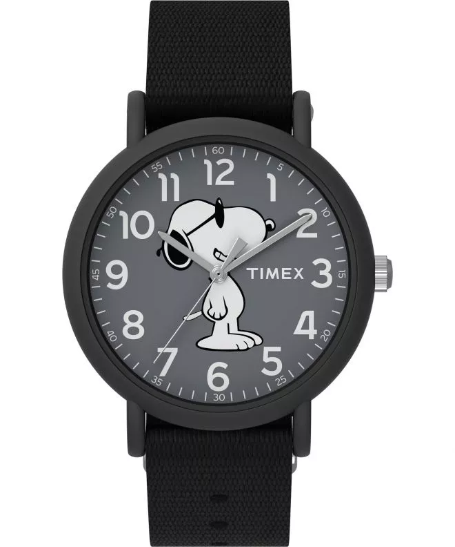 Zegarek dziecięcy Timex Weekender x Peanuts Snoopy 					 TW2T65700