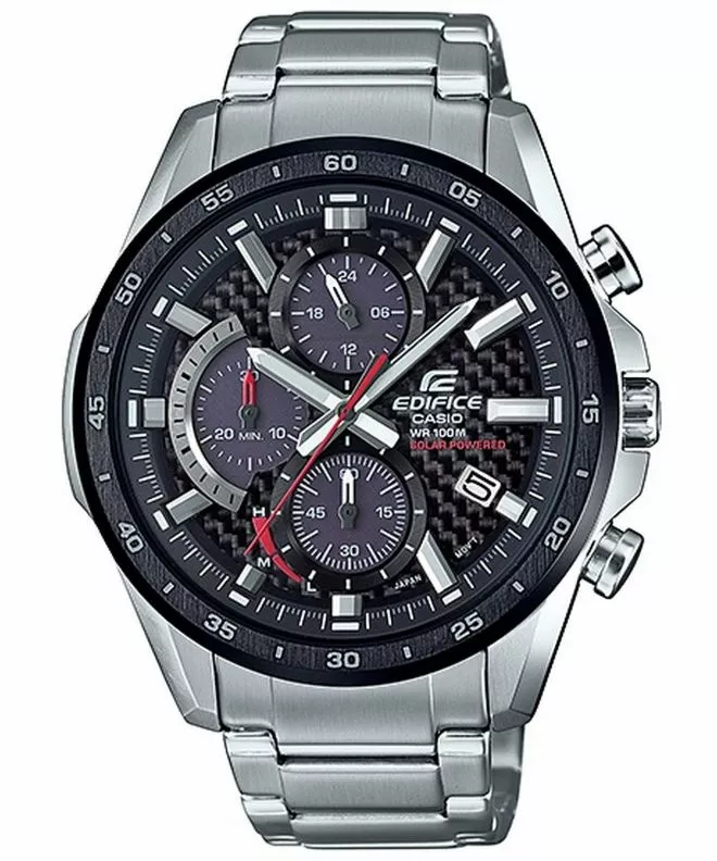 Zegarek męski Casio Edifice Solar Powered Chronograph EQS-900DB-1AVUEF
