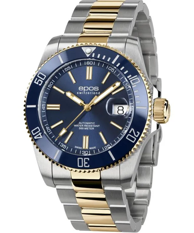 Zegarek męski Epos 3504 Diver Automatic 3504.131.46.16.42