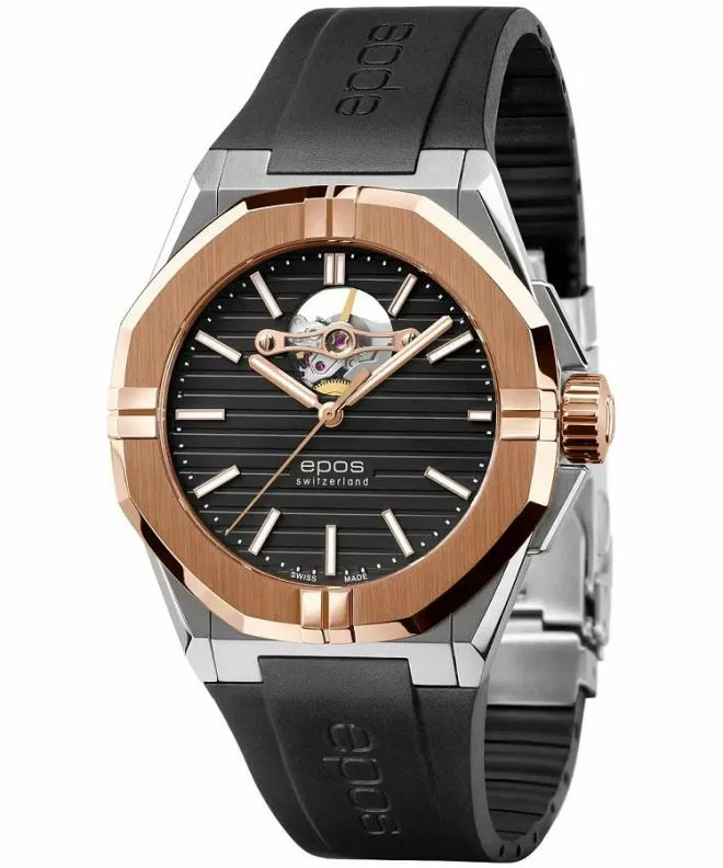 Zegarek męski Epos Sport Open Heart Automatic 3506.133.34.15.55