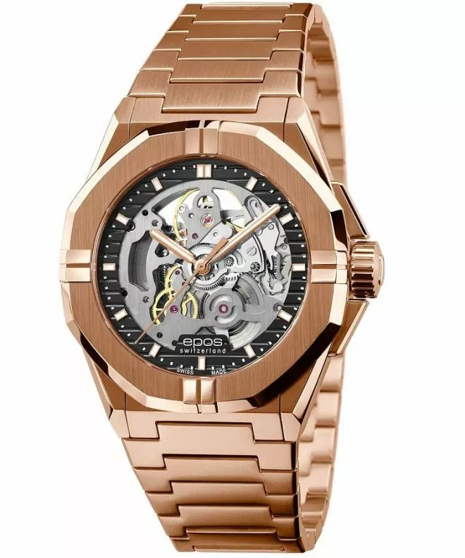 Zegarek męski Epos Sport Skeleton Automatic 3506.139.24.15.34