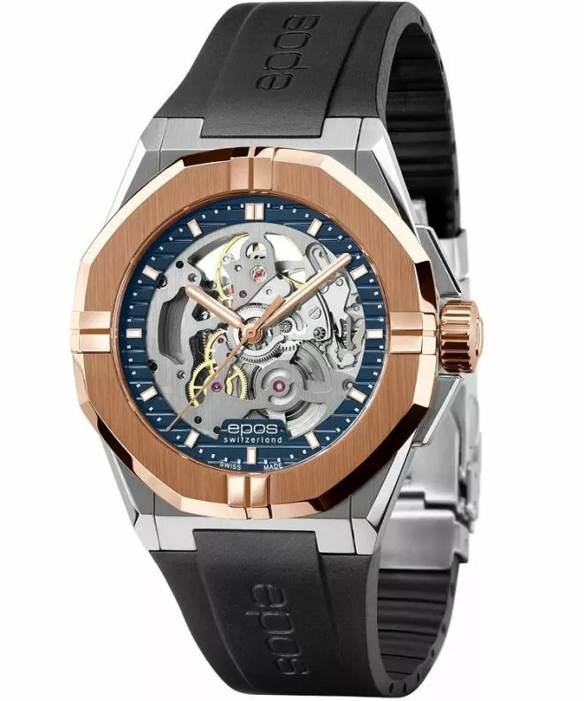 Zegarek męski Epos Sport Skeleton Automatic 3506.139.34.16.55