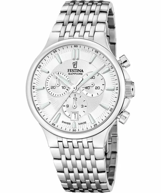 Zegarek męski Festina Classic Chronograph F20093-1