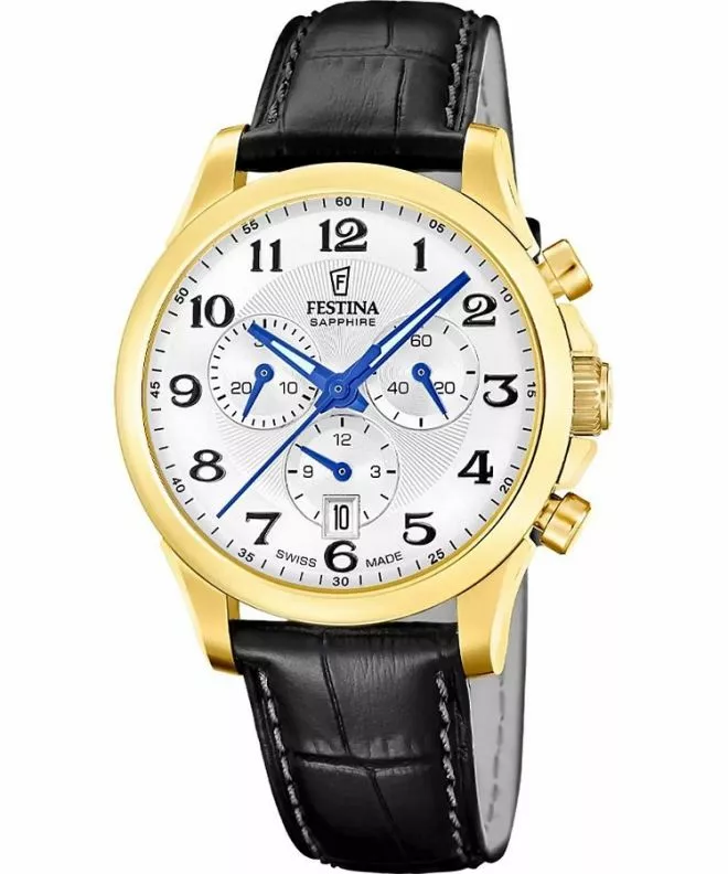 Zegarek męski Festina Swiss Made Chronograph Limited Edition F20099-1S