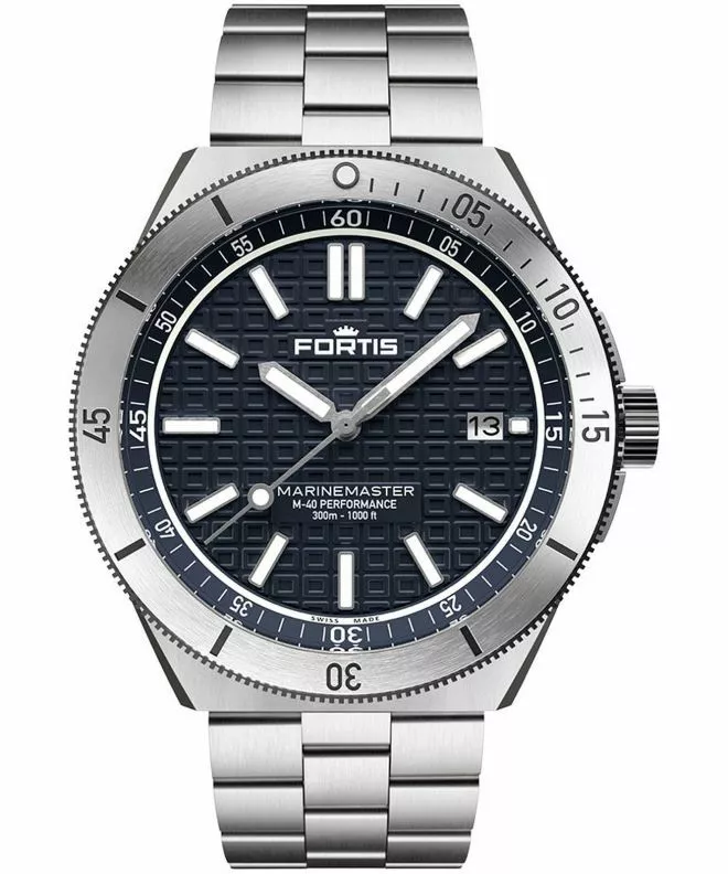 Zegarek Fortis Marinemaster M-40 Gravity Black Automatic F8120027