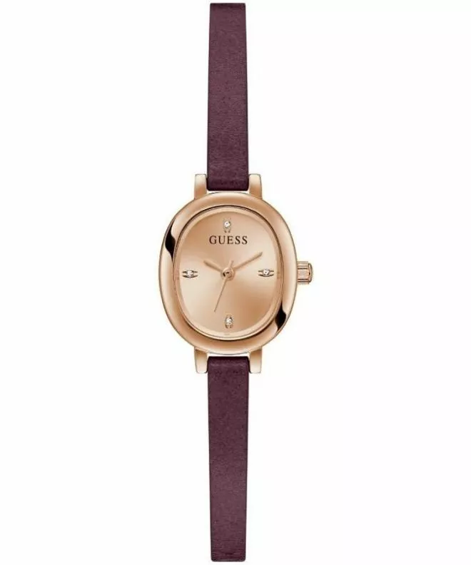 Zegarek damski Guess Ladies Red Rose Gold Tone GW0925L3