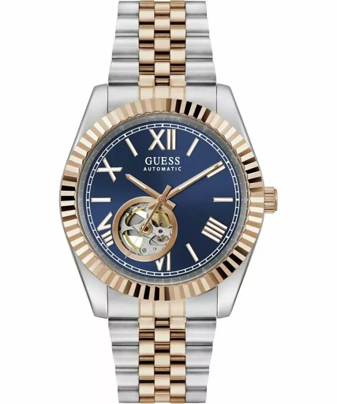 Zegarek męski Guess Open Heart 2-Tone Automatic GW0984G5