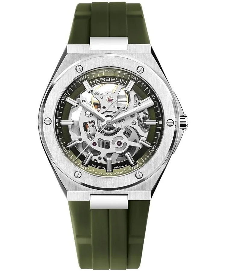 Zegarek męski Herbelin Cap Camarat Automatic Skeleton 1645SQ116CK