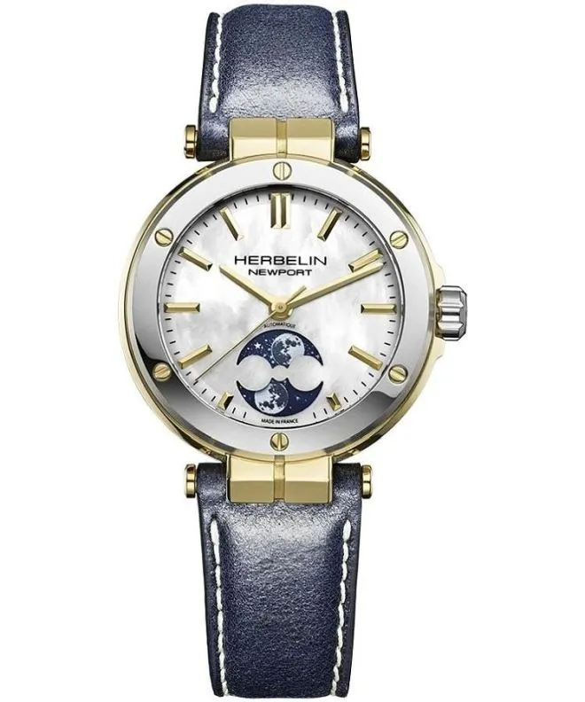 Zegarek damski Herbelin Newport Moonphase Automatic 2879T1N19BL