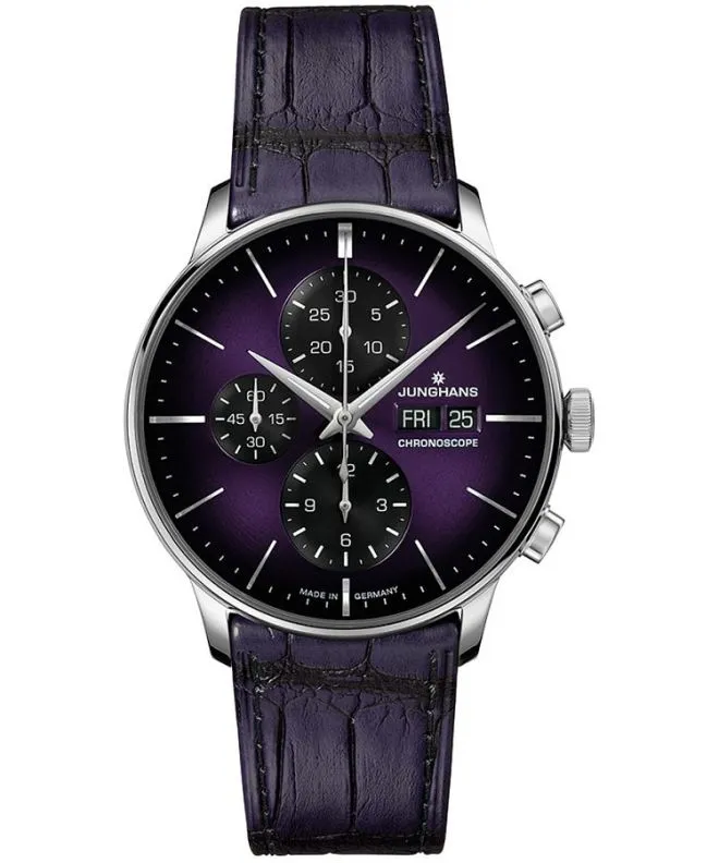 Zegarek męski Junghans Meister Chronoscope Automatic Limited Edition 027/4621.03