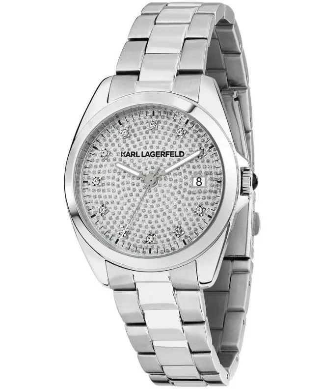 Zegarek damski Karl Lagerfeld Round Essentials R0553101509