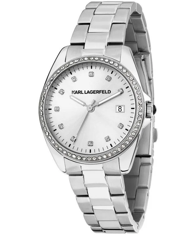 Zegarek damski Karl Lagerfeld Round Essentials R0553101510