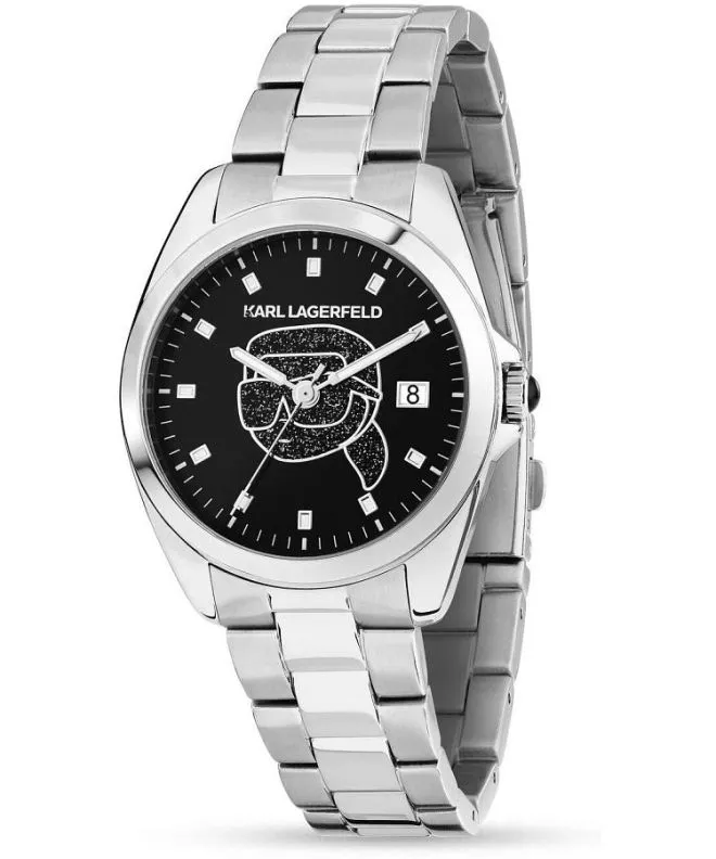 Zegarek damski Karl Lagerfeld Round Essentials R0553101516