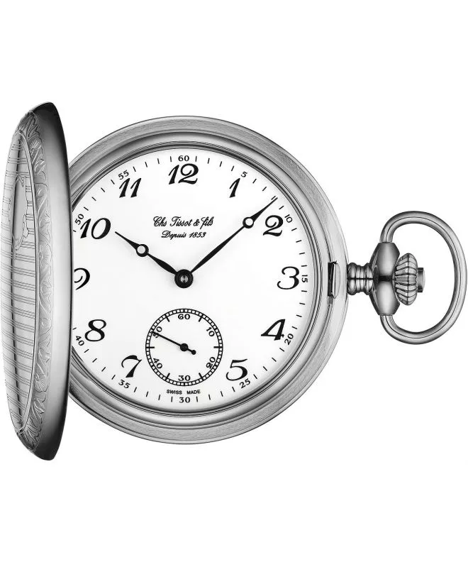 Zegarek kieszonkowy Tissot Savonnette Mechanical T83.6.402.12 (T83640212)