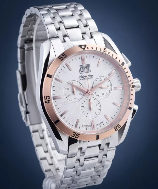 Zegarek męski Adriatica Chronograf A8202.R113CH