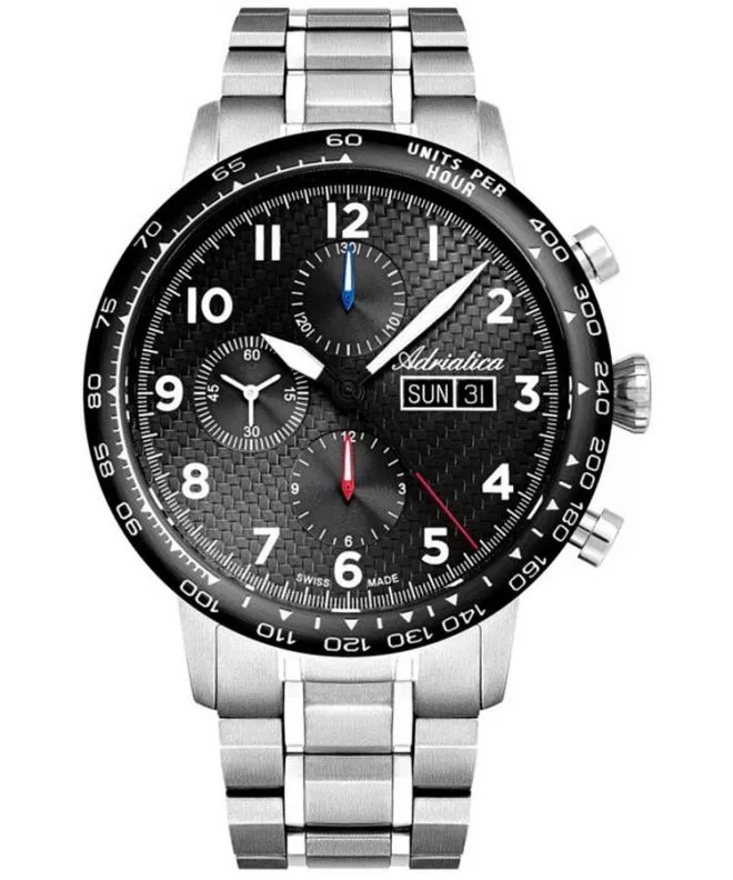 Zegarek męski Adriatica Classic Automatic Chronograf A8383.4124ACH
