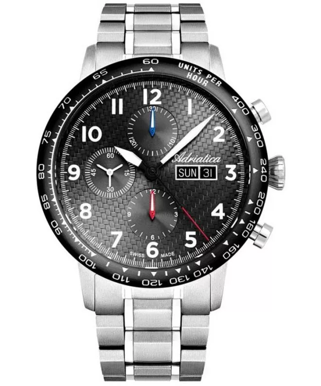 Zegarek męski Adriatica Classic Automatic Chronograf A8383.4126ACH