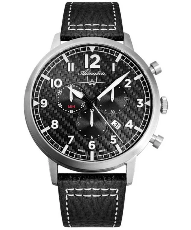 Zegarek męski Adriatica Classic Chronograph A8261.5224CH