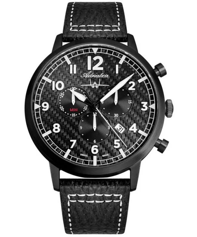 Zegarek męski Adriatica Classic Chronograph A8261.B224CH