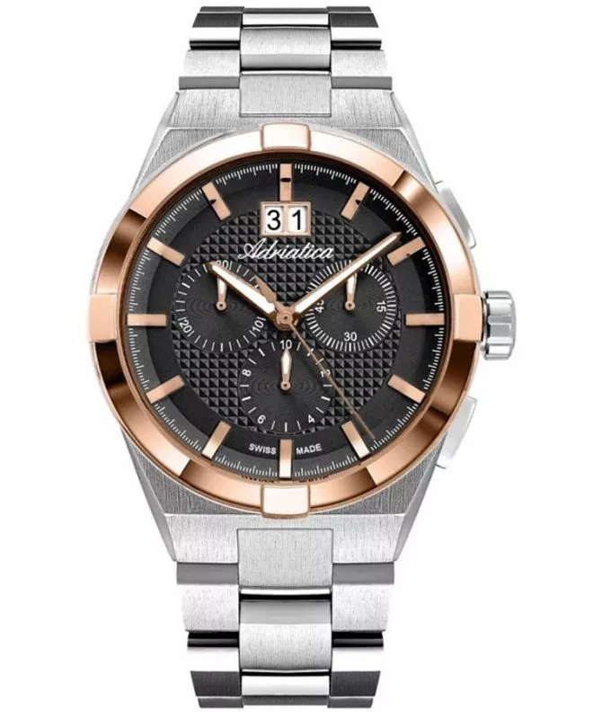 Zegarek męski Adriatica Classic Chronograph A8336.R116CH