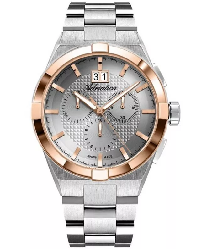 Zegarek męski Adriatica Classic Chronograph A8336.R117CH