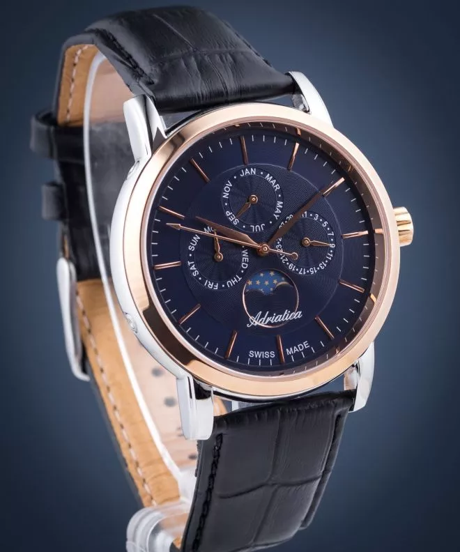 Zegarek męski Adriatica Moonphase  A8134.R215QF