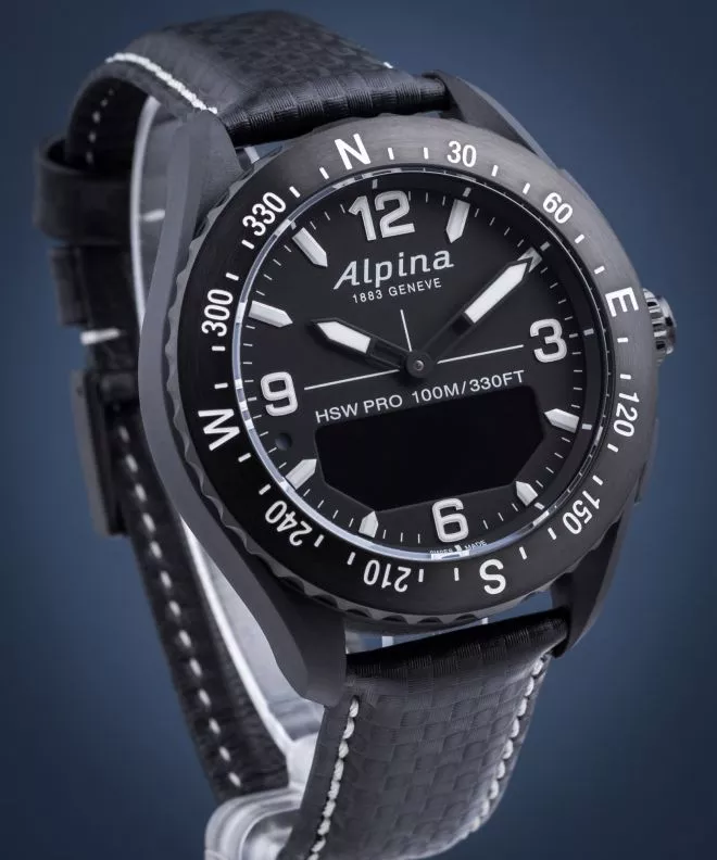Zegarek męski Alpina AlpinerX Hybrid Smartwatch AL-283LBBW5AQ6