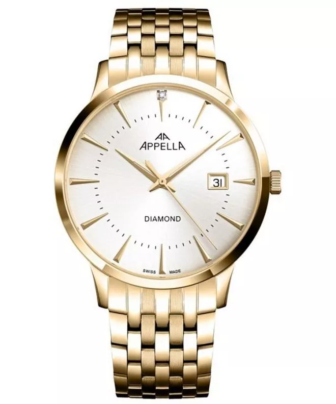 Zegarek męski Appella Classic Diamond L12003.1193DQ