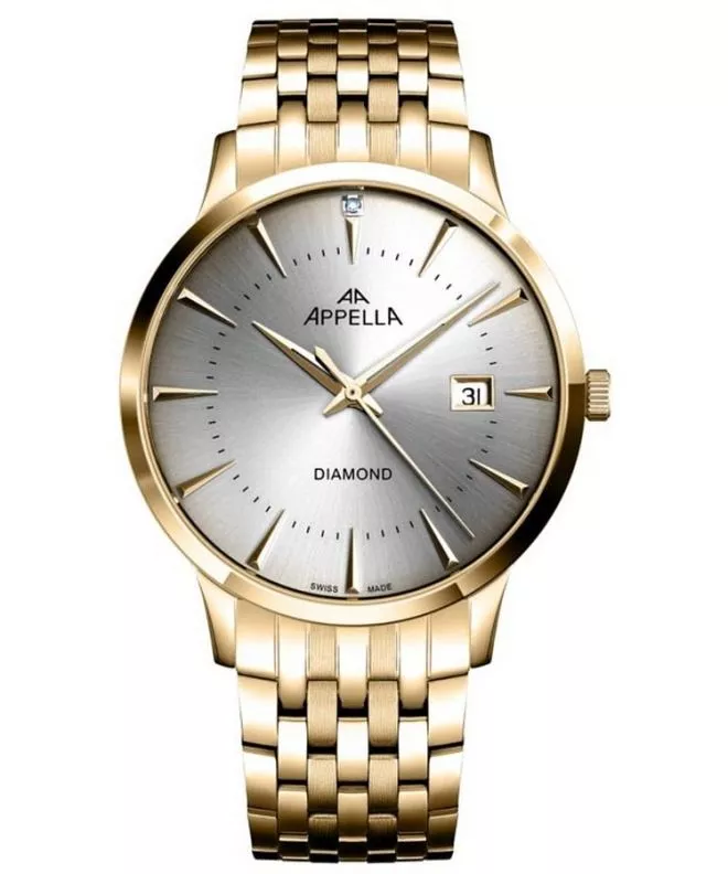 Zegarek męski Appella Classic Diamond L12003.1197DQ