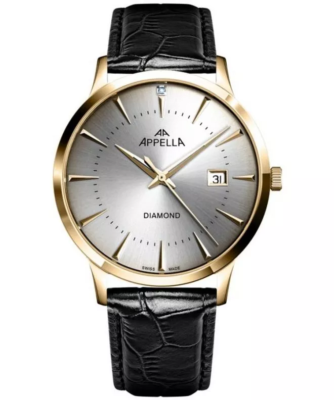 Zegarek męski Appella Classic Diamond L12003.1297DQ