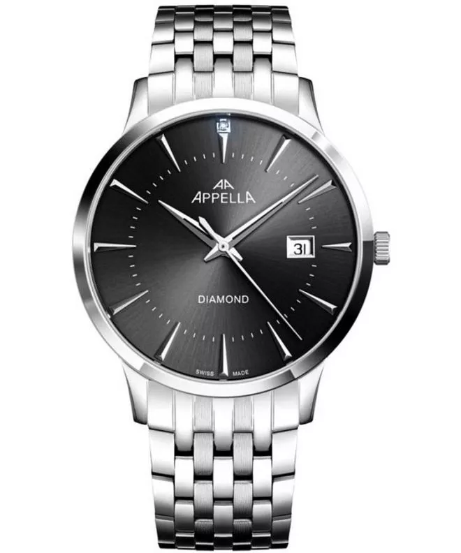 Zegarek męski Appella Classic Diamond L12003.5196DQ