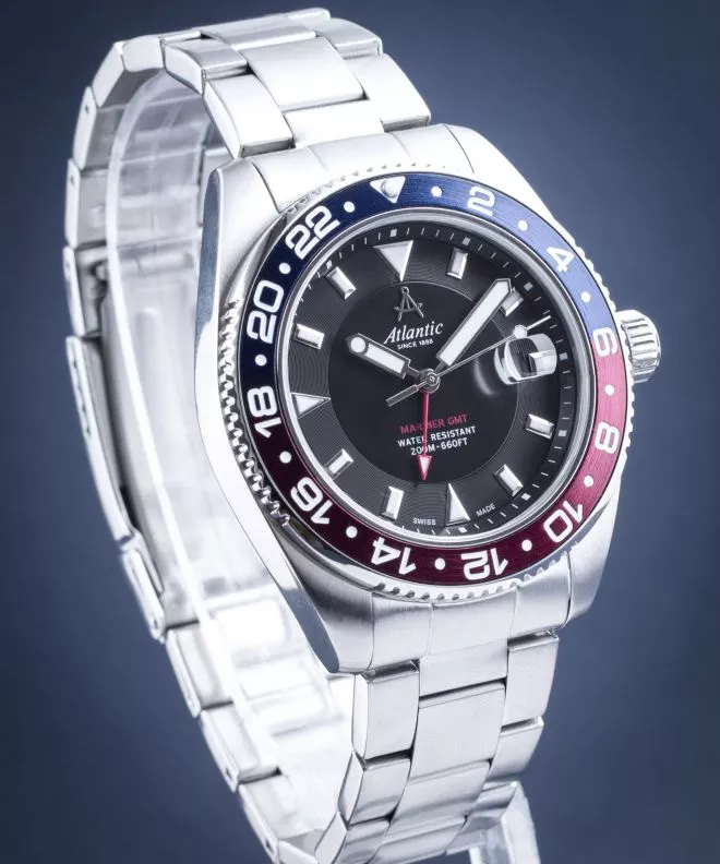 Zegarek męski Atlantic Mariner GMT 80575.41.61