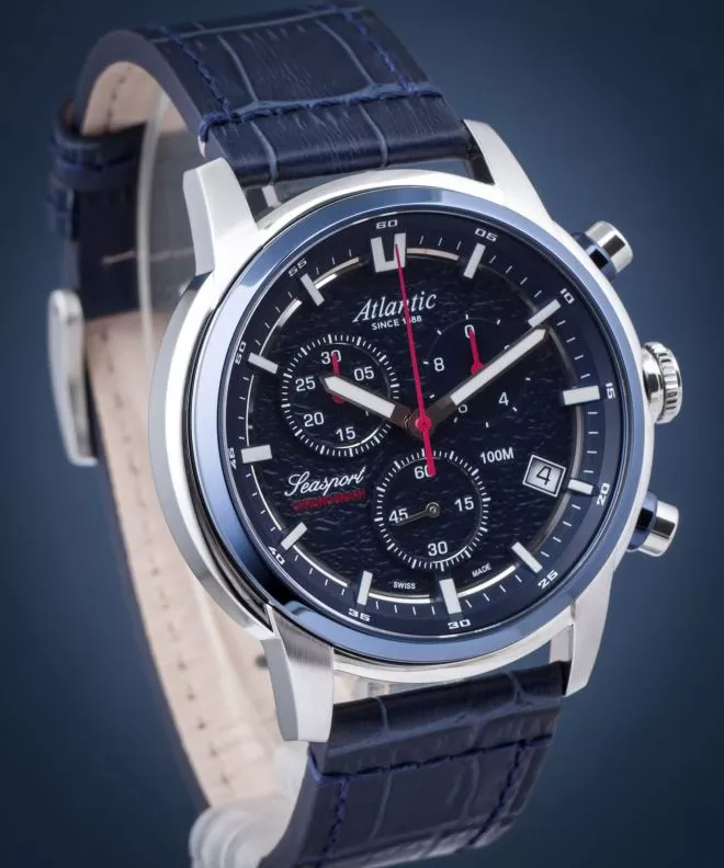 Zegarek męski Atlantic Seasport Chronograph 87461.47.51
